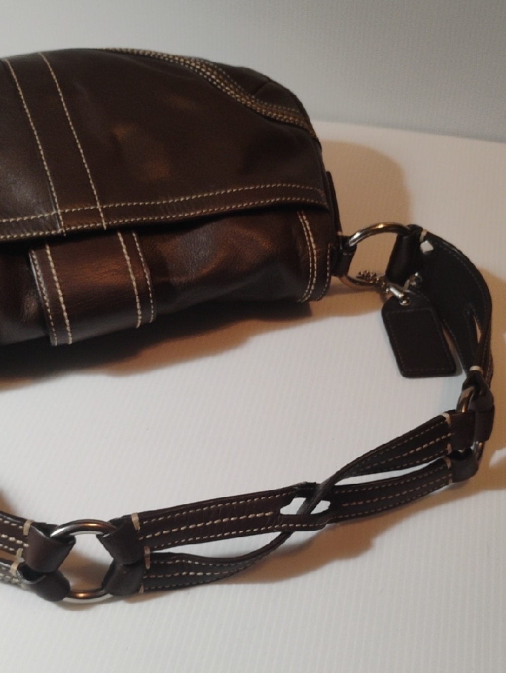 Coach 10578 Vintage Y2K British Chocolate Brown Soho Shoulder Bag - Picture 5 of 10